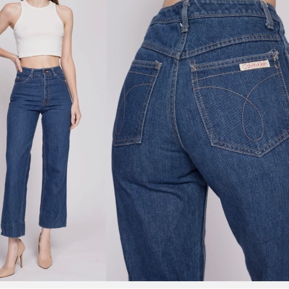 Calvin Klein Denim - VTG 70/80 Calvin Klein High Rise jeans